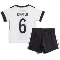 Camisa de time de futebol Alemanha Joshua Kimmich #6 Replicas 1º Equipamento Infantil Mundo 2022 Manga Curta (+ Calças curtas)